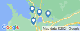 map of fishing charters in Orillia