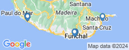 map of fishing charters in Madeira