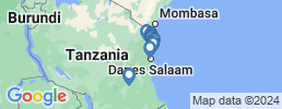 mapa de operadores de pesca en Tanzania