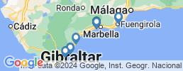 map of fishing charters in Andalusia