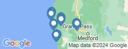 mapa de operadores de pesca en Agness