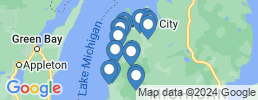 Karte der Angebote in Onekama