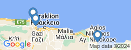 map of fishing charters in Iraklio