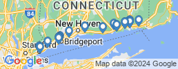 map of fishing charters in Connecticut