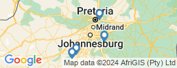 Karte der Angebote in Gauteng