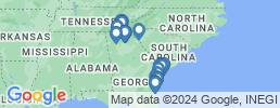 mapa de operadores de pesca en Georgia