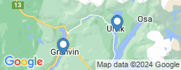 mapa de operadores de pesca en Granvin