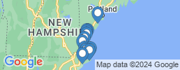 map of fishing charters in Kittery