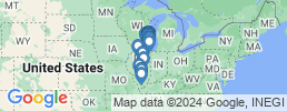 map of fishing charters in Illinois