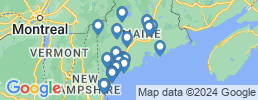 map of fishing charters in Maine