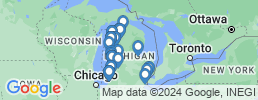 mapa de operadores de pesca en Michigan