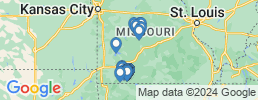 mapa de operadores de pesca en Misuri