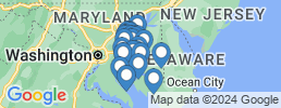 map of fishing charters in Trappe