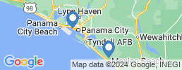 map of fishing charters in Bay County