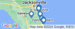 map of fishing charters in Flagler County