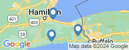 map of fishing charters in Haldimand County