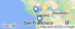 map of fishing charters in Marin County