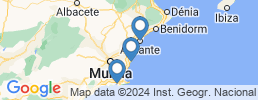 mapa de operadores de pesca en Murcia