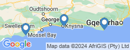 Map of fishing charters in Overberg