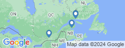 mapa de operadores de pesca en Quebec