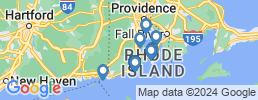 map of fishing charters in Rhode Island