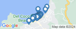 map of fishing charters in Playas Del Coco