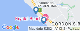 map of fishing charters in Gordon's Bay