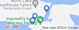 map of fishing charters in North Lake