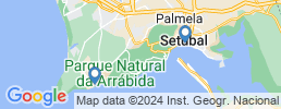 map of fishing charters in Setúbal