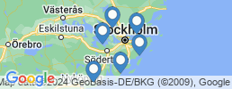 map of fishing charters in Southern Sweden
