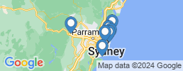 map of fishing charters in Rose Bay