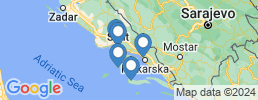 Karte der Angebote in Makarska