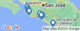mapa de operadores de pesca en Quepos