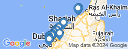mapa de operadores de pesca en Ajman