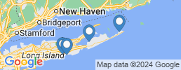 map of fishing charters in The Hamptons