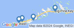 mapa de operadores de pesca en Key West