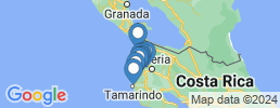 map of fishing charters in Playa Hermosa