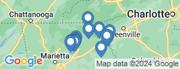 map of fishing charters in Cornelia