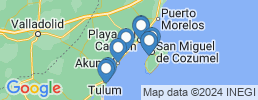 Karte der Angebote in Akumal
