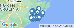 map of fishing charters in Beaufort