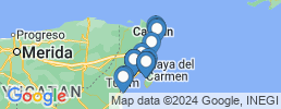 map of fishing charters in Solidaridad