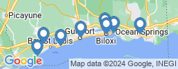 map of fishing charters in Biloxi