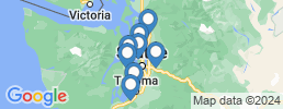 Map of fishing charters in Issaquah