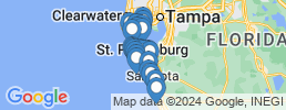 mapa de operadores de pesca en Bradenton Beach