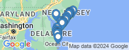mapa de operadores de pesca en cape May