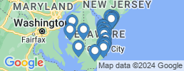 map of fishing charters in Sussex County