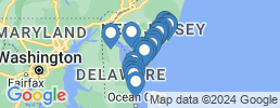 map of fishing charters in Villas