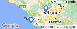 map of fishing charters in Trevignano Romano