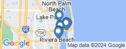 map of fishing charters in Riviera Beach