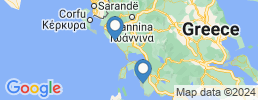 mapa de operadores de pesca en Lefkada